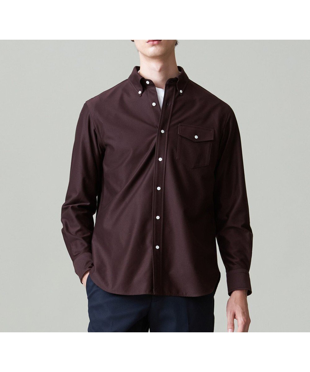 【ジェイ プレス/J.PRESS / MEN】のKANEMASA KNITTING デニムジャージ シャツ インテリア・キッズ・メンズ・レディースファッション・服の通販 founy(ファニー) ファッション Fashion メンズファッション Fashion for Men トップス・カットソー Cut & Sew Tops メンズシャツ Shirts インナー Innerwear デニム Denim, Jeans Material ドレス Dress, One-Piece バランス Balance, Style Balance フィット Fit, Slim Fit フラップ Flap, Flap Pocket ブルゾン Blouson, Bomber Jacket ベーシック Basic, Essential ポケット Pocket, Pocket Detail メンズ Men's, Menswear A/W・秋冬 Autumn/Winter S/S・春夏 SS, Spring/Summer, Warm Season おすすめ Recommended / Our Picks 夏 Summer ブラウン系|ID: prp329100004762962 ipo3291000000034473729