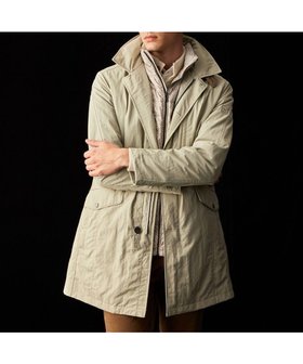 【ジョセフ アブード/JOSEPH ABBOUD / MEN】の【3WAY/撥水/INフード/ダウンライナー付】3ハイカウントツイル×パウダータフタ ダウン コート 人気、トレンドファッション・服の通販 founy(ファニー) ファッション Fashion メンズファッション Fashion for Men アウター Men's Coats Outerwear ダウンジャケット / 軽量ダウン Down Jackets & Coats 軽量 Lightweight, Ultra Light ジャケット Jacket, Outerwear タフタ Taffeta, Structured Fabric ダウン Down, Puffer チェック Check, Plaid, Tartan ツイル Twist, Twisted Detail パウダー Powder, Soft Tone パターン Pattern, Design Print ブルゾン Blouson, Bomber Jacket プリント Print, Printed Pattern ポケット Pocket, Pocket Detail ライナー Liner, Inner Layer A/W・秋冬 Autumn/Winter |ID:prp329100004762964