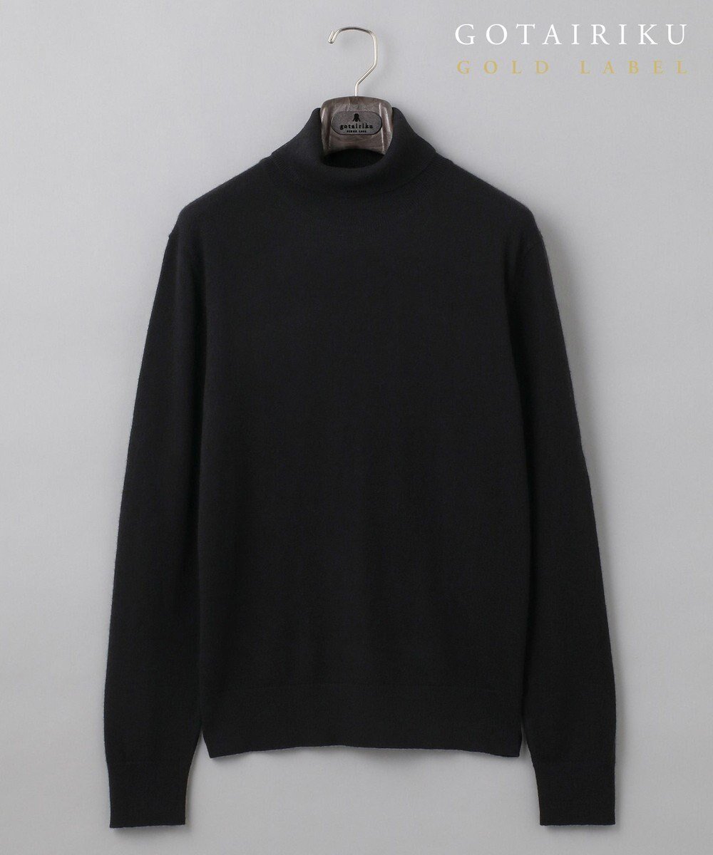 【五大陸/gotairiku / MEN】のGOLD LABEL/WEB 一部店舗限定【CARIAGGI】カシミヤ100% ハイゲージタートルネック ニット インテリア・キッズ・メンズ・レディースファッション・服の通販 founy(ファニー) 　ファッション　Fashion　メンズファッション　Fashion for Men　トップス・カットソー　Cut & Sew Tops　ニット・セーター / 定番トップス　Knit Tops & Sweaters　インナー　Innerwear　洗える　Machine Washable　ジャケット　Jacket, Outerwear　セーター　Sweater, Knitwear　パターン　Pattern, Design Print　フィット　Fit, Slim Fit　フラット　Flat, Flat Shoes　メンズ　Men's, Menswear　ラグジュアリー　Luxury, Elegant　レギュラー　Regular, Standard Fit　A/W・秋冬　Autumn/Winter　ビジネス 仕事 通勤　Business / Work / Commuting　ブラック系|ID: prp329100004762969 ipo3291000000034545095