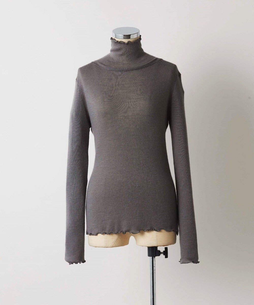 【トック/TOQUE】の24AW新作〈高垣麗子さん着用〉針抜きスムスハイネックT インテリア・キッズ・メンズ・レディースファッション・服の通販 founy(ファニー) ファッション Fashion レディースファッション Fashion for Women トップス・カットソー Cut & Sew Tops シャツ・ブラウス・オフィスカジュアル Elegant Blouses & Button-Ups ロングTシャツ・Tシャツ Longline T-Shirts & Tees カットソー・ベーシックTシャツ Cut-and-Sewn Tops / Stretch Tees & Basics インナー Innerwear カットソー Cut and Sewn Top キャミソール Camisole, Spaghetti Strap Top ネップ Nepp, Slub Yarn 別注 Limited Edition, Custom Order A/W・秋冬 Autumn/Winter おすすめ Recommended / Our Picks 2024年 2024 2024-2025秋冬・A/W Autumn/Winter 2024–25 AW24–25 グレー|ID: prp329100004762989 ipo3291000000034473879