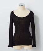 【トック/TOQUE】の〈大草直子さんアドバイザー〉ロイヤルベビーアルパカ針抜きスムスインナートップス 人気、トレンドファッション・服の通販 founy(ファニー) ファッション Fashion レディースファッション Fashion for Women トップス・カットソー Cut & Sew Tops ニット Knit Tops & Sweaters アンダー Underwear Essentials インナー Innerwear ネップ Nepp, Slub Yarn 別注 Limited Edition, Custom Order A/W・秋冬 Autumn/Winter thumbnail ブラック|ID: prp329100004762990 ipo3291000000034473883