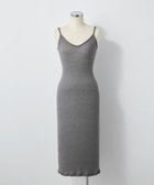 【トック/TOQUE】の〈大草直子さんアドバイザー〉ロイヤルベビーアルパカ針抜きスムスインナーロングキャミソール グレー|ID: prp329100004762992 ipo3291000000034473890