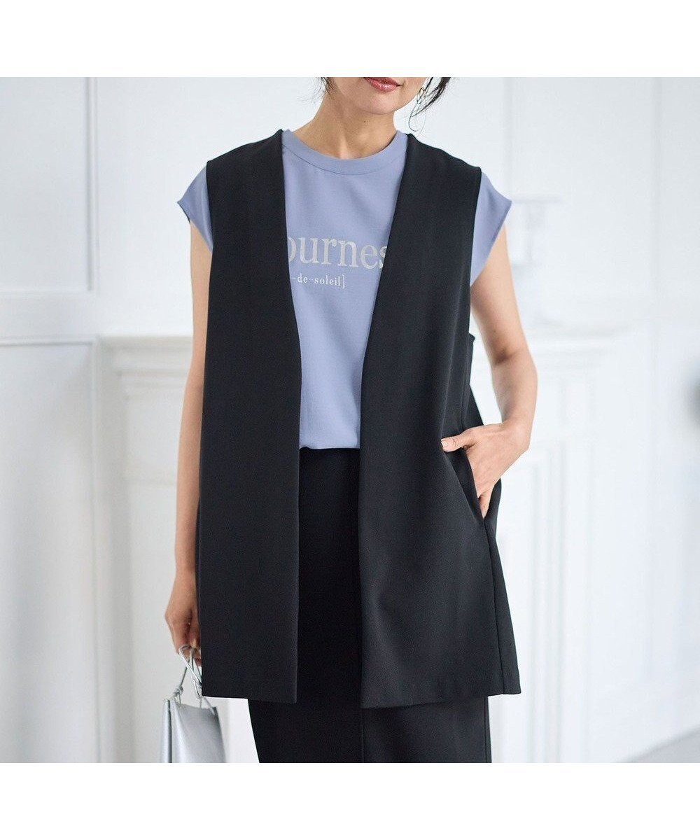 【エニー/ANY】の【洗濯機可】カットジョーゼットジレ 人気、トレンドファッション・服の通販 founy(ファニー) ファッション Fashion レディースファッション Fashion for Women アウター Coat / Outerwear Collection トップス・カットソー Cut & Sew Tops ベスト&ジレ / 重ね着スタイル Vests & Gilets おすすめ Recommended / Our Picks カットソー Cut and Sewn Top シンプル Simple, Minimal ジョーゼット Georgette, Semi-Sheer Fabric ストレッチ Stretch, Stretchy Fabric セットアップ Set-Up, Coordinated Outfit デニム Denim, Jeans Material ベスト Vest, Waistcoat 夏 Summer 春 Spring S/S・春夏 SS, Spring/Summer, Warm Season other-1|ID: prp329100004763005 ipo3291000000034474041