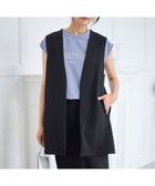 【エニー/ANY】の【洗濯機可】カットジョーゼットジレ ブラック|ID: prp329100004763005 ipo3291000000034474043