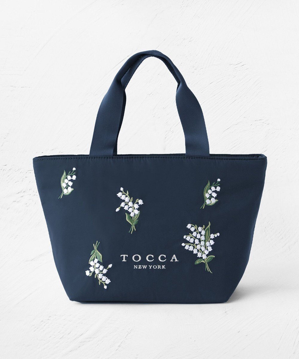【トッカ/TOCCA】の【一部カラー撥水】BOUQUET DE REVE COOLERBAG クーラーバッグ インテリア・キッズ・メンズ・レディースファッション・服の通販 founy(ファニー) ファッション Fashion レディースファッション Fashion for Women バッグ Bags 財布 Wallet, Purse ポケット Pocket, Pocket Detail メッシュ Mesh, Net Fabric リュクス Luxury, Elegant, High-End, Chic ローズ Rose, Rose Motif S/S・春夏 SS, Spring/Summer, Warm Season 新作・新入荷 New Arrivals / New In おすすめ Recommended / Our Picks 夏 Summer エレガント 上品 Elegant 2026年 2026 ネイビー系|ID: prp329100004763009 ipo3291000000034474072