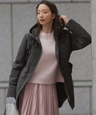 【23区/NIJYUSANKU】の【一部店舗限定/滝沢眞規子さん着用/撥水加工】ミリタリー フーデット ダウンコート グレー系|ID: prp329100004763011 ipo3291000000036380506
