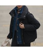 【23区/NIJYUSANKU】の【一部店舗限定/滝沢眞規子さん着用/撥水加工】ミリタリー Aライン ダウンコート ブラック系|ID:prp329100004763012