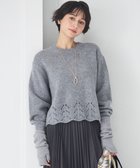 【23区/NIJYUSANKU】の【先行予約/洗える】レーシーヘムデザイン パフスリーブ ニット 人気、トレンドファッション・服の通販 founy(ファニー) ファッション Fashion レディースファッション Fashion for Women トップス・カットソー Cut & Sew Tops ニット Knit Tops & Sweaters インナー Innerwear 洗える Machine Washable カットソー Cut and Sewn Top クラシック Classic, Timeless Style シンプル Simple, Minimal スリーブ Sleeve, Long Sleeve / Short Sleeve セーター Sweater, Knitwear 透かし Cut-Out, Lacework フェミニン Feminine, Girly フレア Flare, Flared A/W・秋冬 Autumn/Winter 冬 Winter / This Winter 新作・新入荷 New Arrivals / New In おすすめ Recommended / Our Picks エレガント 上品 Elegant 2025年 2025 2025-2026秋冬・A/W Autumn/Winter 2025–26 AW25–26 thumbnail ライトグレー系|ID: prp329100004763015 ipo3291000000034474098