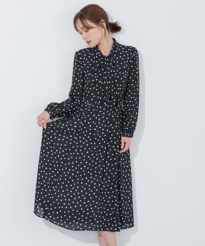 【トッカ/TOCCA】の【chayさん・八木アリサさん着用】PROMISE RIBBON ROSETTE ドット柄ドレス インテリア・キッズ・メンズ・レディースファッション・服の通販 founy(ファニー) https://founy.com/ ファッションモデル・俳優・女優 Models 女性 Women 八木アリサ Yagi Arisa ファッション Fashion レディースファッション Fashion for Women ワンピース Dresses フォーマル・パーティードレス・結婚式用ドレス Elegant & Casual Dresses ギャザー Gathered, Ruffled セレモニー Ceremony ドット Polka Dot, Dot Pattern ドレス Dress, One-Piece フィット Fit, Slim Fit フレア Flare, Flared リボン Ribbon, Bow エレガント 上品 Elegant 夏 Summer S/S・春夏 SS, Spring/Summer, Warm Season A/W・秋冬 Autumn/Winter |ID: prp329100004763020 ipo3291000000036212702