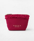 【トッカ/TOCCA】のFRILL GARLAND NYLON POUCH ポーチ レッド系|ID: prp329100004763022 ipo3291000000035520731