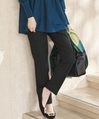 【23区/NIJYUSANKU】の【洗える】ウォームストレッチ テーパード パンツ ブラック系|ID: prp329100004763026 ipo3291000000034474156