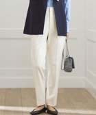 【23区/NIJYUSANKU】の【洗える】ウォームストレッチ テーパード パンツ アイボリー系|ID: prp329100004763026 ipo3291000000034474158