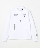 【ピーダブリュサーキュラス/PW CIRCULUS】の【裏起毛であたたか】【WOMEN】CATモチーフ 裏起毛ロングスリーブモックネックT ゴルフウェア レディース ホワイト系|ID: prp329100004763044 ipo3291000000034474223