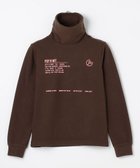 【ピーダブリュサーキュラス/PW CIRCULUS】の【起毛素材であたたか】【WOMEN】スピンドル付 両面起毛タートルネック ゴルフウェア レディース ダークブラウン系|ID: prp329100004763046 ipo3291000000034474244