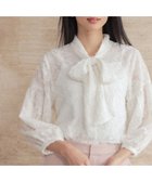 【組曲/KUMIKYOKU】の【KUMIKYOKU NAVY / 前後着用可】ヘアリーシフォン ブラウス 人気、トレンドファッション・服の通販 founy(ファニー) ファッション Fashion レディースファッション Fashion for Women トップス・カットソー Cut & Sew Tops シャツ・ブラウス・オフィスカジュアル Elegant Blouses & Button-Ups オケージョン Occasion Wear 春 Spring ギャザー Gathered, Ruffled コレクション Collection, Seasonal Line シアー Sheer, See-Through シンプル Simple, Minimal ジャカード/ジャガード Jacquard, Woven Pattern トレンド Trend, Trending Now フェミニン Feminine, Girly フォルム Silhouette, Form フォーマル Formal, Dressy ボトム Bottoms, Lower Wear A/W・秋冬 Autumn/Winter 2022年 2022 S/S・春夏 SS, Spring/Summer, Warm Season 2022-2023秋冬・A/W Autumn/Winter 2022–23 AW22–23 夏 Summer エレガント 上品 Elegant セレモニー Ceremony 入学式 Entrance Ceremony 卒業式 Graduation Ceremony 結婚式 Wedding thumbnail アイボリー系|ID: prp329100004763051 ipo3291000000034606599