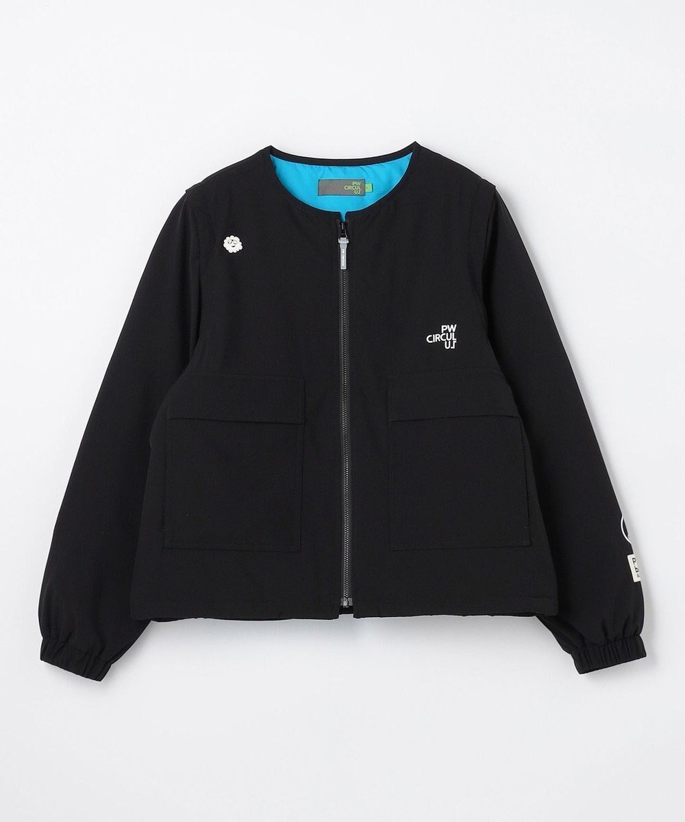 【ピーダブリュサーキュラス/PW CIRCULUS】の【WOMEN】デタッチャブルキルティングブルゾン ゴルフウェア レディース インテリア・キッズ・メンズ・レディースファッション・服の通販 founy(ファニー) ファッション Fashion レディースファッション Fashion for Women アウター Coat / Outerwear Collection レディースジャケット・軽アウター Jackets ブルゾンジャケット・スポーティアウター Blouson Jackets グラフィック Graphic, Graphic Design ジャケット Jacket, Outerwear ストレッチ Stretch, Stretchy Fabric スピンドル Spindle, Drawcord タフタ Taffeta, Structured Fabric ドローコード Drawcord, Drawstring Cord バランス Balance, Style Balance ブルゾン Blouson, Bomber Jacket プリント Print, Printed Pattern ベスト Vest, Waistcoat ポケット Pocket, Pocket Detail リラックス Relax, Relaxed Fit 冬 Winter / This Winter A/W・秋冬 Autumn/Winter 新作・新入荷 New Arrivals / New In ゴルフ Golf 2025年 2025 2025-2026秋冬・A/W Autumn/Winter 2025–26 AW25–26 ブラック系|ID: prp329100004763053 ipo3291000000034474274