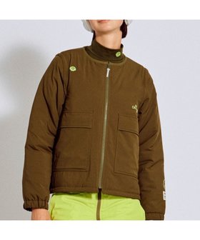 【ピーダブリュサーキュラス/PW CIRCULUS】の【撥水加工 / ストレッチ】【WOMEN】デタッチャブルキルティング中綿ブルゾン ゴルフウェア レディース 人気、トレンドファッション・服の通販 founy(ファニー) ファッション Fashion レディースファッション Fashion for Women アウター Coat / Outerwear Collection レディースジャケット・軽アウター Jackets ブルゾンジャケット・スポーティアウター Blouson Jackets グラフィック Graphic, Graphic Design ジャケット Jacket, Outerwear ストレッチ Stretch, Stretchy Fabric スピンドル Spindle, Drawcord タフタ Taffeta, Structured Fabric ドローコード Drawcord, Drawstring Cord バランス Balance, Style Balance ブルゾン Blouson, Bomber Jacket プリント Print, Printed Pattern ベスト Vest, Waistcoat ポケット Pocket, Pocket Detail リラックス Relax, Relaxed Fit 冬 Winter / This Winter A/W・秋冬 Autumn/Winter ゴルフ Golf 2025年 2025 2025-2026秋冬・A/W Autumn/Winter 2025–26 AW25–26 |ID:prp329100004763053