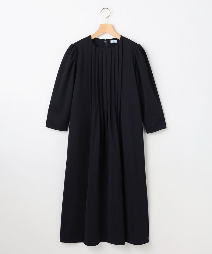 【組曲/KUMIKYOKU】の【KUMIKYOKU NAVY】フロントタックドレス インテリア・キッズ・メンズ・レディースファッション・服の通販 founy(ファニー) https://founy.com/ ファッション Fashion レディースファッション Fashion for Women ワンピース Dresses フォーマル・パーティードレス・結婚式用ドレス Elegant & Casual Dresses エレガント 上品 Elegant オケージョン Occasion Wear コレクション Collection, Seasonal Line コンパクト Compact, Small Size シェイプ Shape, Slim Fit シンプル Simple, Minimal ストレッチ Stretch, Stretchy Fabric スリーブ Sleeve, Long Sleeve / Short Sleeve フォルム Silhouette, Form フォーマル Formal, Dressy フロント Front, Front Design A/W・秋冬 Autumn/Winter 2022年 2022 S/S・春夏 SS, Spring/Summer, Warm Season 2022-2023秋冬・A/W Autumn/Winter 2022–23 AW22–23 夏 Summer セレモニー Ceremony 入学式 Entrance Ceremony 卒業式 Graduation Ceremony 結婚式 Wedding |ID: prp329100004763054 ipo3291000000034474275