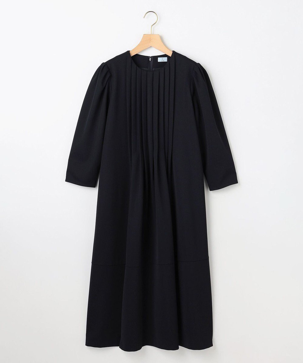 【組曲/KUMIKYOKU】の【KUMIKYOKU NAVY】フロントタックドレス インテリア・キッズ・メンズ・レディースファッション・服の通販 founy(ファニー) ファッション Fashion レディースファッション Fashion for Women ワンピース Dresses フォーマル・パーティードレス・結婚式用ドレス Elegant & Casual Dresses エレガント 上品 Elegant オケージョン Occasion Wear コレクション Collection, Seasonal Line コンパクト Compact, Small Size シェイプ Shape, Slim Fit シンプル Simple, Minimal ストレッチ Stretch, Stretchy Fabric スリーブ Sleeve, Long Sleeve / Short Sleeve フォルム Silhouette, Form フォーマル Formal, Dressy フロント Front, Front Design A/W・秋冬 Autumn/Winter 2022年 2022 S/S・春夏 SS, Spring/Summer, Warm Season 2022-2023秋冬・A/W Autumn/Winter 2022–23 AW22–23 夏 Summer セレモニー Ceremony 入学式 Entrance Ceremony 卒業式 Graduation Ceremony 結婚式 Wedding ネイビー系|ID: prp329100004763054 ipo3291000000034474276