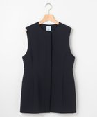 【組曲/KUMIKYOKU】の【KUMIKYOKU NAVY】コンフォータブルドレープ ジレ ネイビー系|ID: prp329100004763055 ipo3291000000034474279