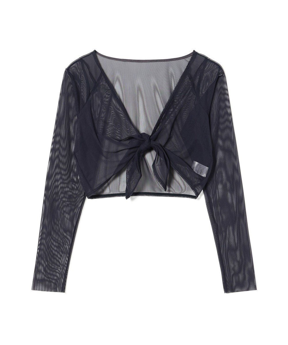 【チャコット/Chacott】のチュールカシュクール インテリア・キッズ・メンズ・レディースファッション・服の通販 founy(ファニー) 　ファッション　Fashion　レディースファッション　Fashion for Women　トップス・カットソー　Cut & Sew Tops　新作・新入荷　New Arrivals / New In　ストレッチ　Stretch, Stretchy Fabric　チュール　Tulip, Tulip Motif　ヴァイオレット|ID: prp329100004763060 ipo3291000000034474305