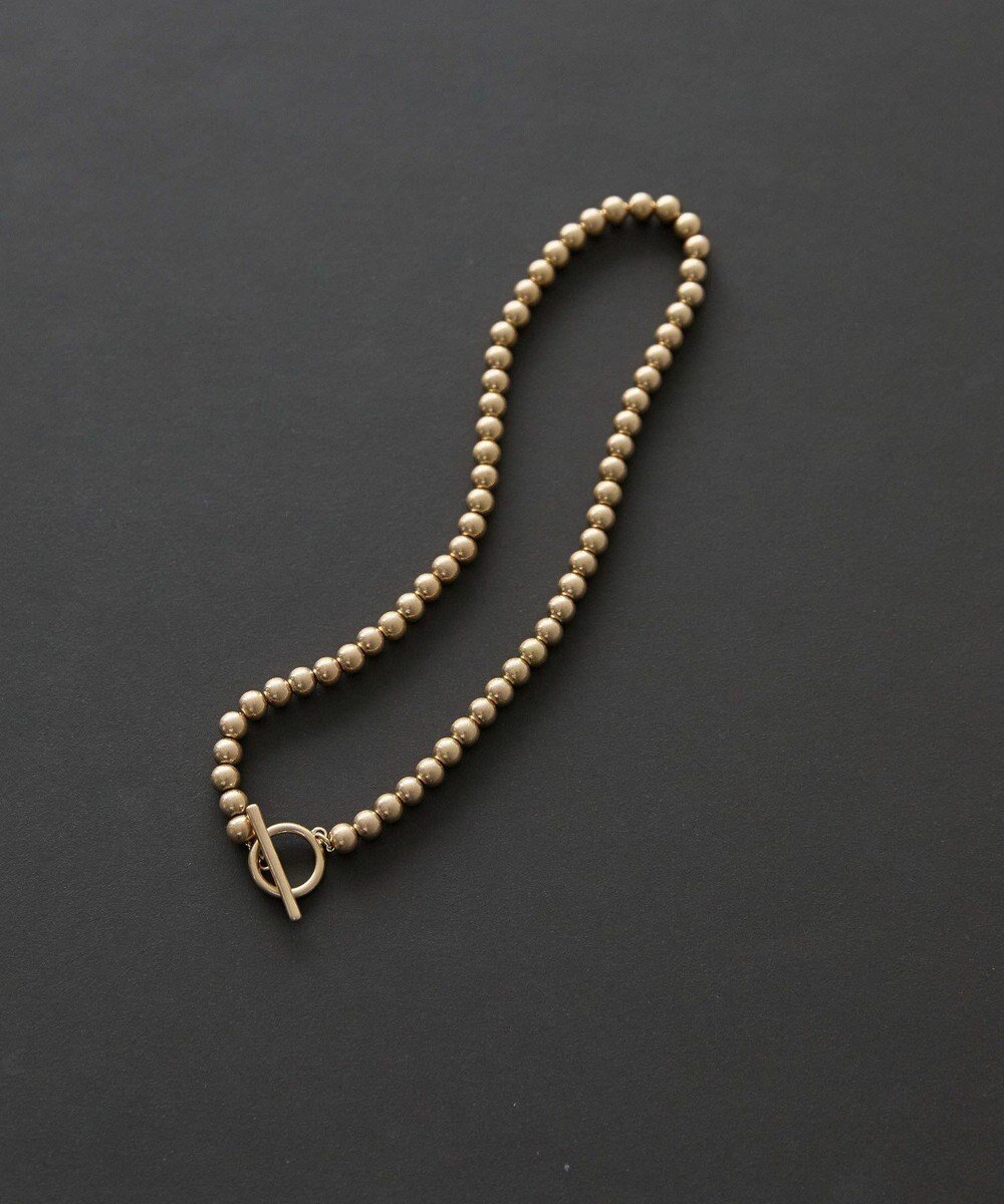 【アメリカンホリック/AMERICAN HOLIC】のメタルボールマンテルネックレス 人気、トレンドファッション・服の通販 founy(ファニー) 　ファッション　Fashion　レディースファッション　Fashion for Women　ジュエリー　Jewelry　ネックレス　Necklaces & Pendants　アクセサリー　Fashion Accessories　アメリカン　American Style　コンパクト　Compact, Small Size　ショート　Short, Short Length　スタイリッシュ　Stylish, Fashionable　ネックレス　Necklace, Pendant Necklace　フロント　Front, Front Design　メタル　Metal, Metal Parts　おすすめ　Recommended / Our Picks　 other-1|ID: prp329100004763064 ipo3291000000034474326