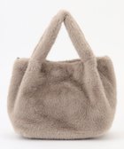 【エニー/ANY】のカラーファーバッグ モカ|ID: prp329100004763068 ipo3291000000034536716