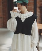 【ハッシュニュアンス/#Newans】の【前後着用可能】【高山都さんコラボ】ビッグカラー2WAYブラウス ホワイト|ID: prp329100004763072 ipo3291000000034474354