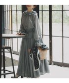 【ハッシュニュアンス/#Newans】の【高山都さんコラボ】ダブルギャザーロングスカート 人気、トレンドファッション・服の通販 founy(ファニー) ファッション Fashion レディースファッション Fashion for Women スカート Skirts ロングスカート Long Skirts / Maxi & Midi Skirts 洗える Machine Washable ギャザー Gathered, Ruffled コラボ Collaboration, Collab セットアップ Set-Up, Coordinated Outfit ティアード Tiered, Tiered Style ドローコード Drawcord, Drawstring Cord なめらか Smooth, Silky Texture バランス Balance, Style Balance A/W・秋冬 Autumn/Winter 新作・新入荷 New Arrivals / New In thumbnail グレー|ID: prp329100004763074 ipo3291000000034474363