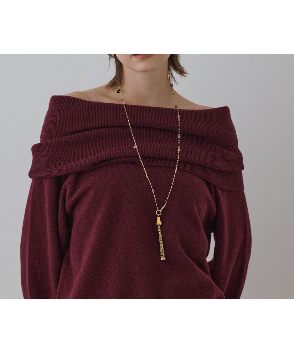 【グレース コンチネンタル/GRACE CONTINENTAL】のウールオフショルニットトップ 人気、トレンドファッション・服の通販 founy(ファニー) 　ファッション　Fashion　レディースファッション　Fashion for Women　トップス・カットソー　Cut & Sew Tops　ニット　Knit Tops & Sweaters　シンプル　Simple, Minimal　ストール　Stole, Wrap　セーター　Sweater, Knitwear　冬　Winter / This Winter　A/W・秋冬　Autumn/Winter　 other-1|ID: prp329100004763076 ipo3291000000034474369