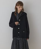 【グレース コンチネンタル/GRACE CONTINENTAL】のウールフードニットカーディガン 人気、トレンドファッション・服の通販 founy(ファニー) ファッション Fashion レディースファッション Fashion for Women トップス・カットソー Cut & Sew Tops ニット Knit Tops & Sweaters カーディガン・羽織り Layered Style Cardigans カーディガン Cardigan, Knitwear ストール Stole, Wrap プレート Plate, Dish ミドル Middle Length, Mid Height メタル Metal, Metal Parts エレガント 上品 Elegant A/W・秋冬 Autumn/Winter thumbnail ブラック|ID: prp329100004763077 ipo3291000000035650008