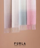 【ムーンバット/MOONBAT】のFURLA(フルラ)ウール100% オンブレー チェックマフラー オフホワイト|ID: prp329100004763079 ipo3291000000035583983