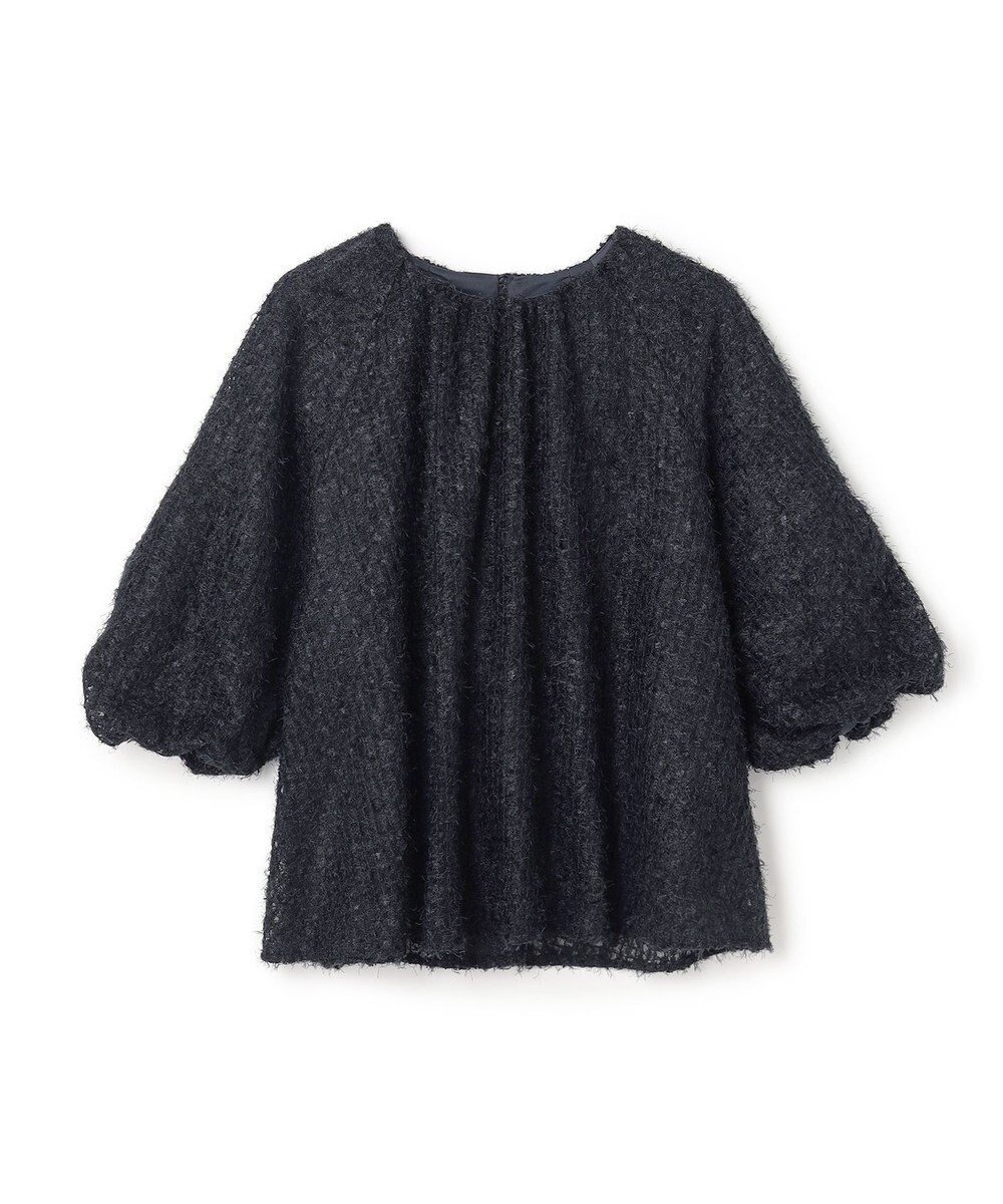 【アンフィーロ 自由区/UNFILO】のエアリーヤーン ギャザーブラウス インテリア・キッズ・メンズ・レディースファッション・服の通販 founy(ファニー) ファッション Fashion レディースファッション Fashion for Women トップス・カットソー Cut & Sew Tops シャツ・ブラウス・オフィスカジュアル Elegant Blouses & Button-Ups おすすめ Recommended / Our Picks ギャザー Gathered, Ruffled ダウン Down, Puffer デニム Denim, Jeans Material バランス Balance, Style Balance フェザー Feather, Feather Detail メッシュ Mesh, Net Fabric エレガント 上品 Elegant A/W・秋冬 Autumn/Winter ネイビー|ID: prp329100004763081 ipo3291000000034864256