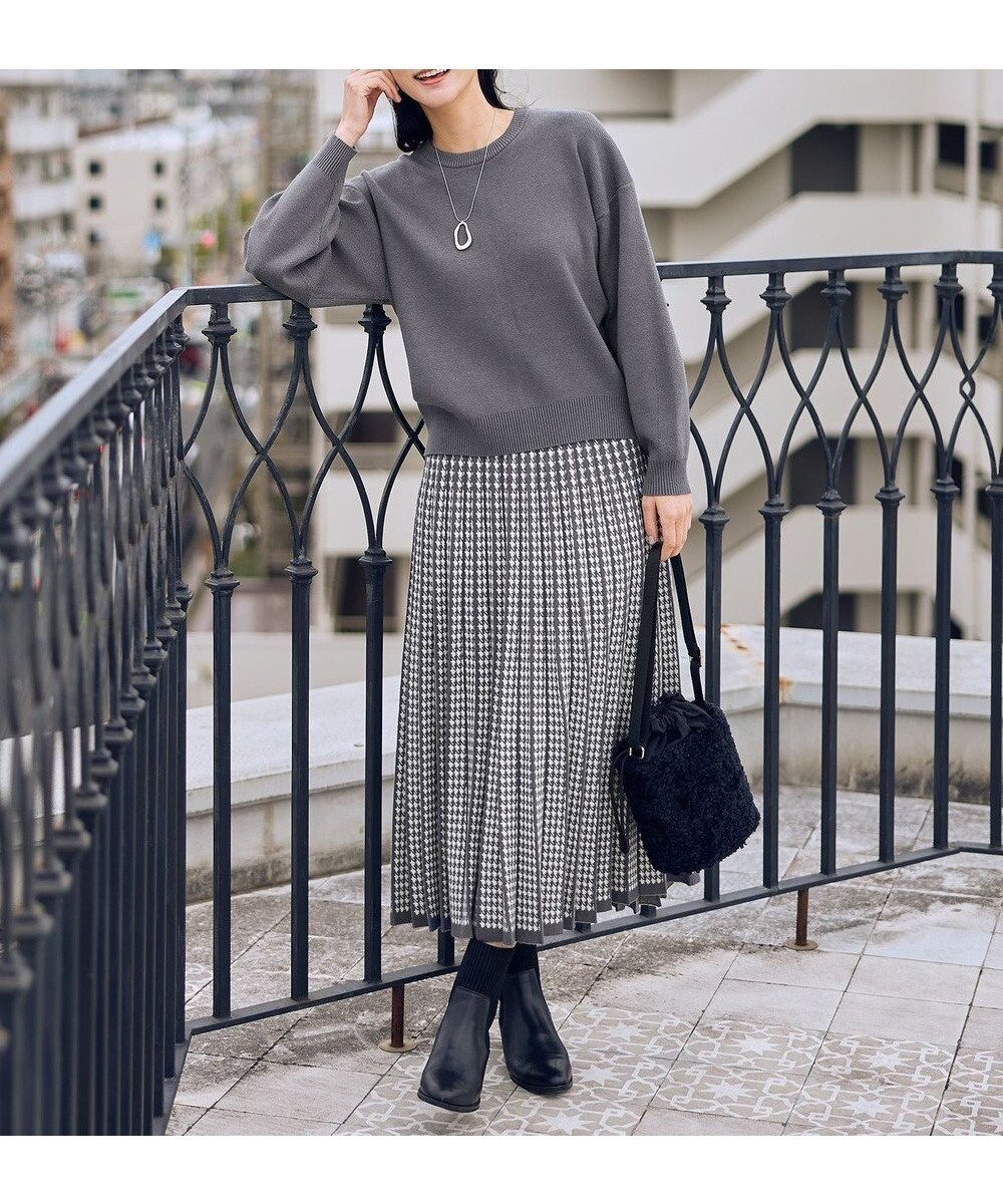 【エニー/ANY】の【2SET】ニットセットアップ インテリア・キッズ・メンズ・レディースファッション・服の通販 founy(ファニー) ファッション Fashion レディースファッション Fashion for Women ワンピース Dresses 洗える Machine Washable シンプル Simple, Minimal ストレッチ Stretch, Stretchy Fabric セットアップ Set-Up, Coordinated Outfit タートル Turtleneck, Turtle Collar 定番 Standard, Basic Item プリーツ Pleats, Pleated 楽ちん Easy Fit, Comfortable 冬 Winter / This Winter A/W・秋冬 Autumn/Winter チャコール|ID: prp329100004763083 ipo3291000000034474398