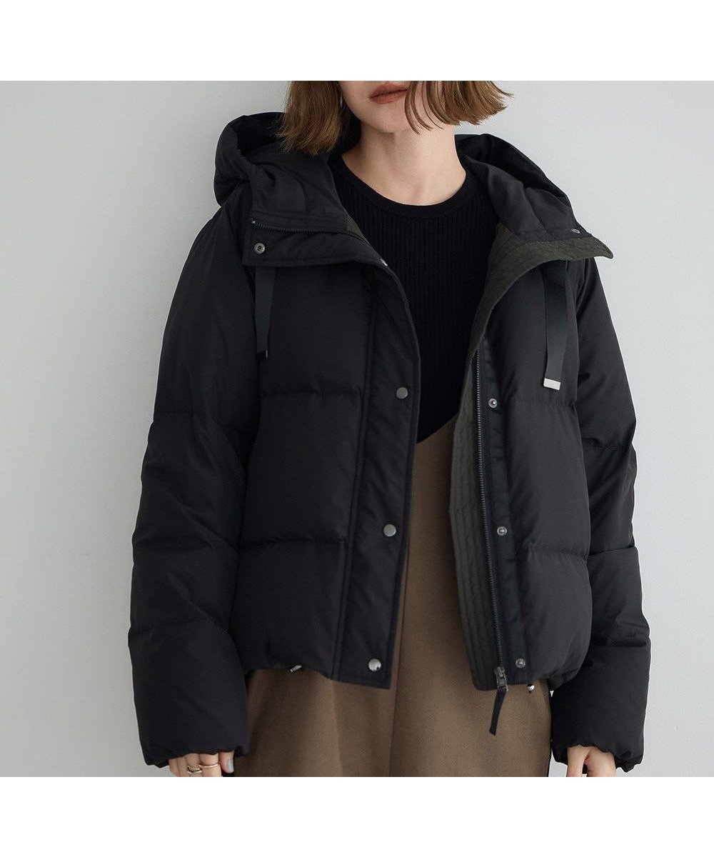 【イェッカ ヴェッカ/YECCA VECCA】のWILL CYCLE DOWN ブルゾン インテリア・キッズ・メンズ・レディースファッション・服の通販 founy(ファニー) 　ファッション　Fashion　レディースファッション　Fashion for Women　アウター　Coat / Outerwear Collection　コート・ロングコート・ピーコート　Long Coats, Peacoats & More　レディースジャケット・軽アウター　Jackets　ブルゾンジャケット・スポーティアウター　Blouson Jackets　シンプル　Simple, Minimal　ジャケット　Jacket, Outerwear　ダウン　Down, Puffer　ブルゾン　Blouson, Bomber Jacket　ポケット　Pocket, Pocket Detail　メタル　Metal, Metal Parts　リボン　Ribbon, Bow　A/W・秋冬　Autumn/Winter　軽量　Lightweight, Ultra Light　Black|ID: prp329100004763085 ipo3291000000035631619