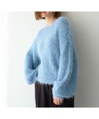 【イェッカ ヴェッカ/YECCA VECCA】のラメシャギーボートネックニット Blue|ID: prp329100004763086 ipo3291000000034474428