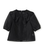 【トッカ/TOCCA】のYOUR RIBBON ブラウス 人気、トレンドファッション・服の通販 founy(ファニー) ファッション Fashion レディースファッション Fashion for Women トップス・カットソー Cut & Sew Tops シャツ・ブラウス・オフィスカジュアル Elegant Blouses & Button-Ups エレガント 上品 Elegant オーガンジー Organza Fabric 春 Spring スリーブ Sleeve, Long Sleeve / Short Sleeve フェミニン Feminine, Girly フロント Front, Front Design リボン Ribbon, Bow S/S・春夏 SS, Spring/Summer, Warm Season 新作・新入荷 New Arrivals / New In 夏 Summer thumbnail ブラック系|ID: prp329100004763096 ipo3291000000034474541