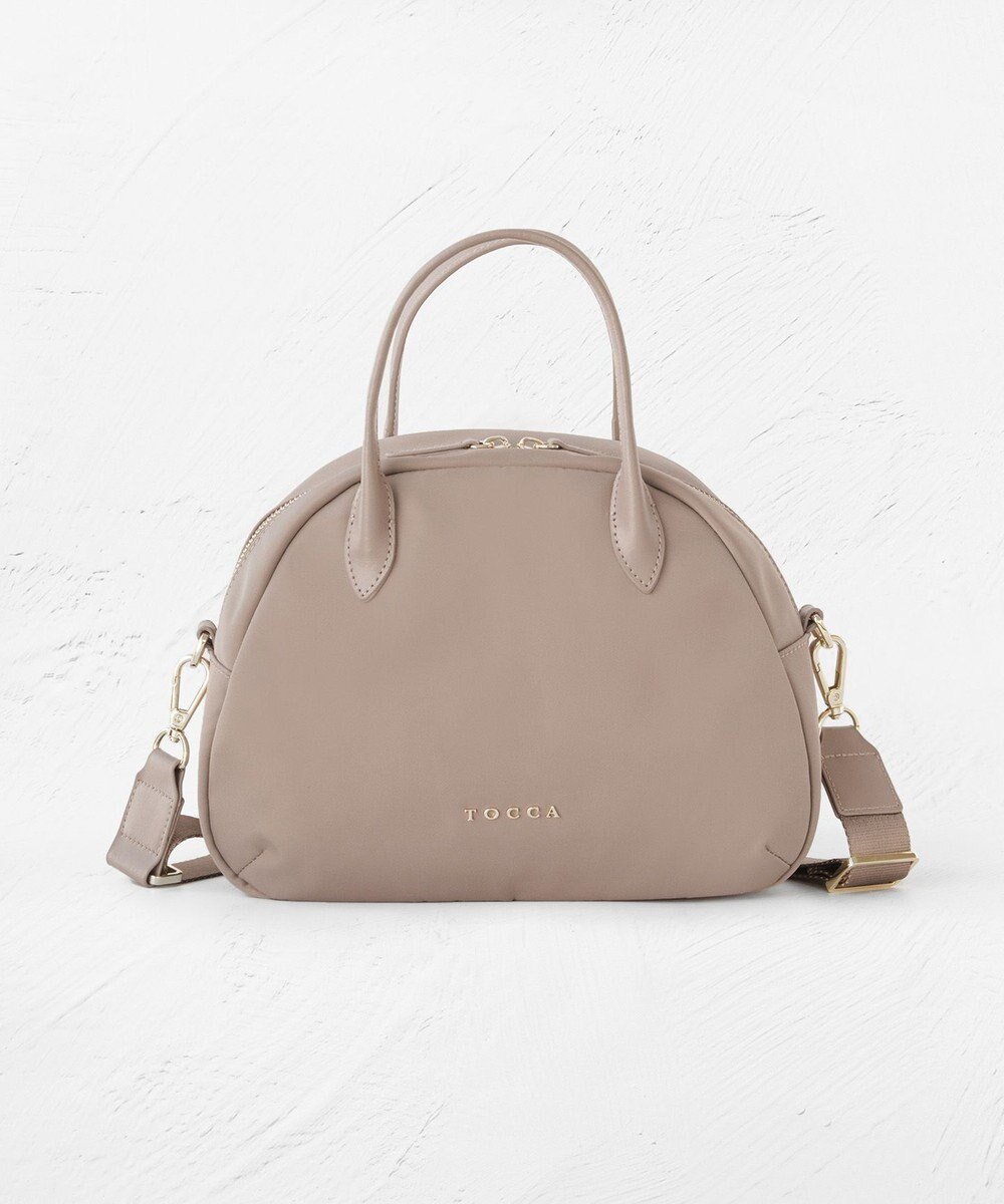 【トッカ/TOCCA】の【撥水】BALLOON TOUCH POCHETTE バッグ インテリア・キッズ・メンズ・レディースファッション・服の通販 founy(ファニー) ファッション Fashion レディースファッション Fashion for Women バッグ Bags ジップ Zip, Zipper 財布 Wallet, Purse デニム Denim, Jeans Material フェミニン Feminine, Girly フォルム Silhouette, Form ボストンバッグ Boston Bag, Retro Bag ポケット Pocket, Pocket Detail モダン Modern, Contemporary S/S・春夏 SS, Spring/Summer, Warm Season 新作・新入荷 New Arrivals / New In おすすめ Recommended / Our Picks 夏 Summer エレガント 上品 Elegant ビジネス 仕事 通勤 Business / Work / Commuting 2026年 2026 ベージュ系|ID: prp329100004763098 ipo3291000000034474552