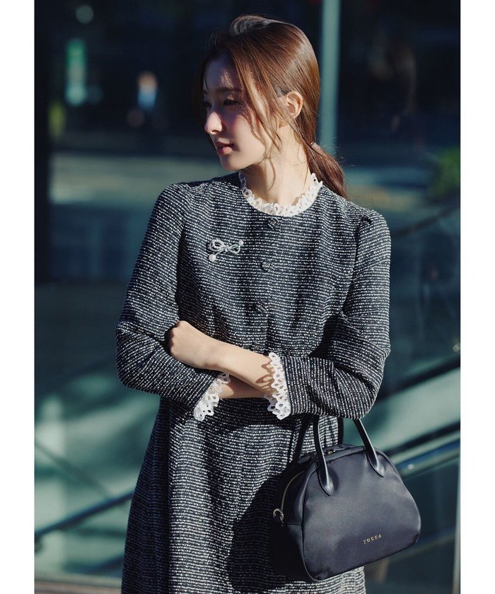 【トッカ/TOCCA】の【八木アリサさん着用】BALLOON TOUCH POCHETTE バッグ インテリア・キッズ・メンズ・レディースファッション・服の通販 founy(ファニー) https://founy.com/ ファッションモデル・俳優・女優 Models 女性 Women 八木アリサ Yagi Arisa ファッション Fashion レディースファッション Fashion for Women バッグ Bags 2026年 2026 おすすめ Recommended / Our Picks ジップ Zip, Zipper デニム Denim, Jeans Material フェミニン Feminine, Girly フォルム Silhouette, Form ボストンバッグ Boston Bag, Retro Bag ポケット Pocket, Pocket Detail モダン Modern, Contemporary エレガント 上品 Elegant 夏 Summer S/S・春夏 SS, Spring/Summer, Warm Season 財布 Wallet, Purse ビジネス 仕事 通勤 Business / Work / Commuting |ID: prp329100004763098 ipo3291000000035271231