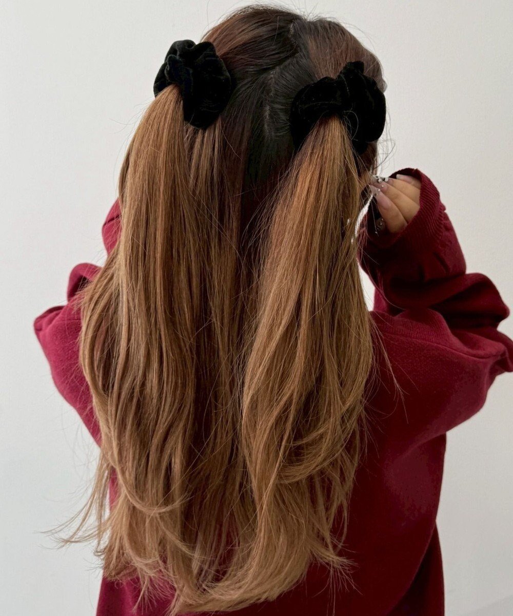 【ウィゴー/WEGO】のL2Pベロアシュシュ インテリア・キッズ・メンズ・レディースファッション・服の通販 founy(ファニー) 　ファッション　Fashion　レディースファッション　Fashion for Women　トップス・カットソー　Cut & Sew Tops　ベロアトップス　Velour Tops / Velvet-Look Items　シュシュ&ヘアアクセ/ヘアアレンジ　Scrunchies & Hair Accessories　アクセサリー　Fashion Accessories　スマホ　Smartphone, Mobile Device　ブラック|ID: prp329100004763104 ipo3291000000034474611