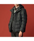 【ジョセフ アブード/JOSEPH ABBOUD / MEN】の【撥水/軽量/防風/フード取り外し可/ダウン】インターレースカルゼ ダウン ブルゾン グレー系|ID: prp329100004763688 ipo3291000000034484425