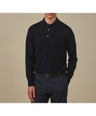 【五大陸/gotairiku / MEN】のオリジナル設計【洗える/チクチクしにくい/ピリングしにくい】イタリア糸 ハイゲージ ニットポロ_WOOL100% ネイビー系|ID: prp329100004763690 ipo3291000000034484436