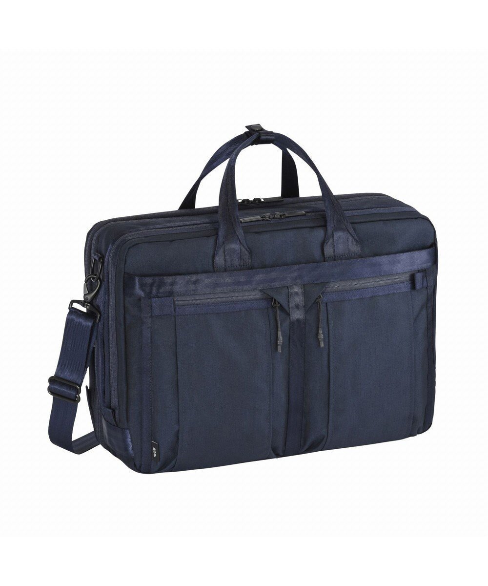 【エース バッグズ アンド ラゲッジ/ACE BAGS & LUGGAGE / MEN】のace. デュラムーブ ビジネスバッグ 2気室 68136 エース インテリア・キッズ・メンズ・レディースファッション・服の通販 founy(ファニー) ファッション Fashion メンズファッション Fashion for Men バッグ Bags ショルダー Shoulder, Shoulder Strap セットアップ Set-Up, Coordinated Outfit ポケット Pocket, Pocket Detail メッシュ Mesh, Net Fabric スーツケース キャリーケース Suitcase / Carry Case ビジネス 仕事 通勤 Business / Work / Commuting ネイビー|ID: prp329100004763691 ipo3291000000034484445