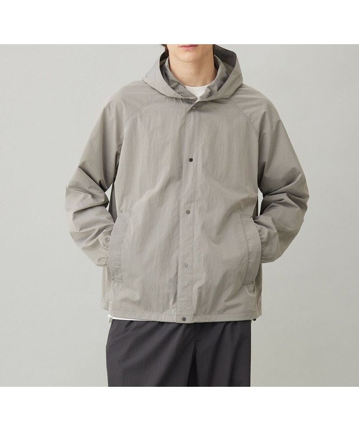 【アンフィーロ/UNFILO / MEN】の耐久撥水 ライトフードブルゾン インテリア・キッズ・メンズ・レディースファッション・服の通販 founy(ファニー) https://founy.com/ ファッション Fashion メンズファッション Fashion for Men アウター Men's Coats Outerwear ブルゾンジャケット / カジュアルアウター Bomber Jackets & Blousons ヴィンテージ Vintage Style 春 Spring シャンブレー Chambray, Denim-Like Fabric ジャケット Jacket, Outerwear ブルゾン Blouson, Bomber Jacket S/S・春夏 SS, Spring/Summer, Warm Season 夏 Summer |ID: prp329100004763692 ipo3291000000034484446