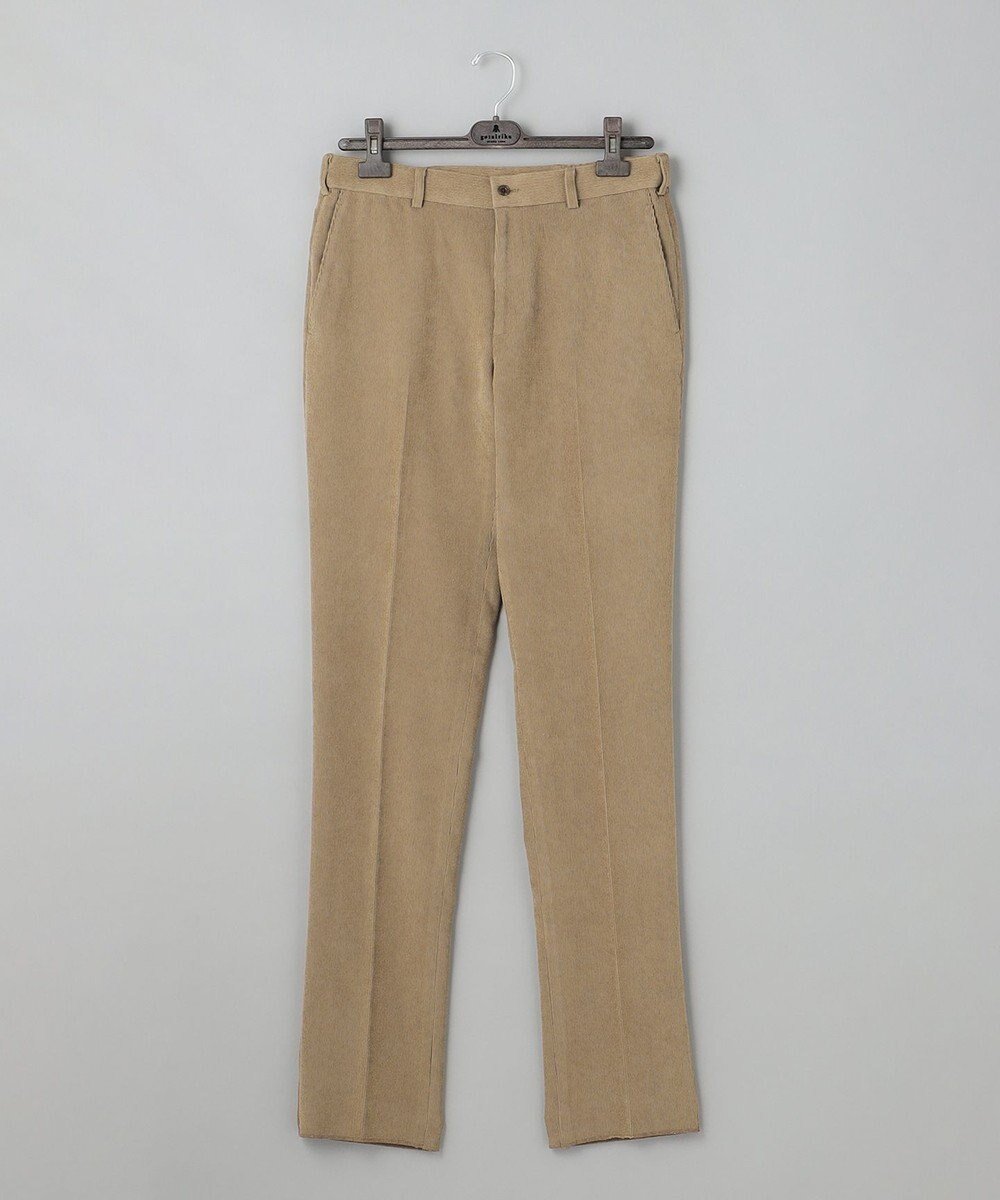 【五大陸/gotairiku / MEN】の【MOVE】CORDED_VELVETEEN インテリア・キッズ・メンズ・レディースファッション・服の通販 founy(ファニー) 　ファッション　Fashion　メンズファッション　Fashion for Men　ボトムス　Bottoms　ウォッシャブル　Machine Washable　コーデュロイ　Corduroy, Cord Fabric　ストレッチ　Stretch, Stretchy Fabric　スラックス　Slacks, Dress Pants　テーパード　Tapered, Tapered Pants　ビジネス 仕事 通勤　Business / Work / Commuting　レギュラー　Regular, Standard Fit　A/W・秋冬　Autumn/Winter　ベージュ系|ID: prp329100004763699 ipo3291000000034484498