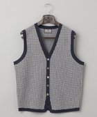 【五大陸/gotairiku / MEN】の【家庭洗濯可能】イタリア糸 ハイゲージ ベスト ネイビー系8|ID: prp329100004763704 ipo3291000000034484522