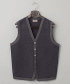 【五大陸/gotairiku / MEN】の【家庭洗濯可能】イタリア糸 ハイゲージ ベスト グレー系8|ID: prp329100004763704 ipo3291000000034484523