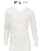 【ワコール/Wacoal / MEN】のWACOAL MEN あったかインナー Vネック 8分袖 綿100% 保温性 やわらかさが続く 静電気が起こりにくい 毛玉になりにくい 後裾長め設計 インナー WL6103 /ワコールメン 人気、トレンドファッション・服の通販 founy(ファニー) ファッション Fashion メンズファッション Fashion for Men アンダー Underwear Essentials インナー Innerwear センター Center, Center Line A/W・秋冬 Autumn/Winter thumbnail アイボリー|ID: prp329100004763706 ipo3291000000034484532