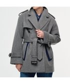 【リポトレンタアンニ/Ripo trenta anni】のDENIM PARTS MID CT ミドル丈ダブルコート 人気、トレンドファッション・服の通販 founy(ファニー) ファッション Fashion レディースファッション Fashion for Women アウター Coat / Outerwear Collection コート・ロングコート・ピーコート Long Coats, Peacoats & More レディースジャケット・軽アウター Jackets トレンチコート / 春秋の定番アウター Trench Coats シンプル Simple, Minimal ジャケット Jacket, Outerwear ダブル Double, Double-Breasted デニム Denim, Jeans Material トレンチ Trench, Trench Coat パッチワーク Patchwork, Mixed Fabric ミドル Middle Length, Mid Height A/W・秋冬 Autumn/Winter thumbnail GRAY|ID: prp329100004763710 ipo3291000000034484553