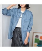 【エニー/ANY】の【洗濯機可】パールボタンデニムシャツ インディゴ|ID: prp329100004763712 ipo3291000000034484562